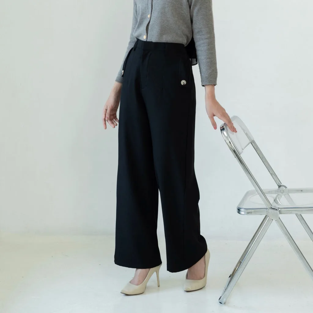 casual-culotte-zipper — Black (Lilo)