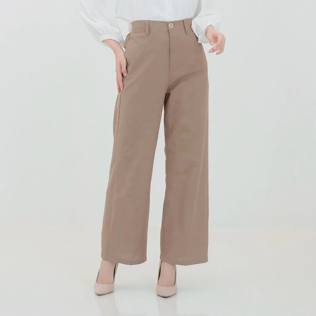 casual-culotte-zipper — Choco (New)