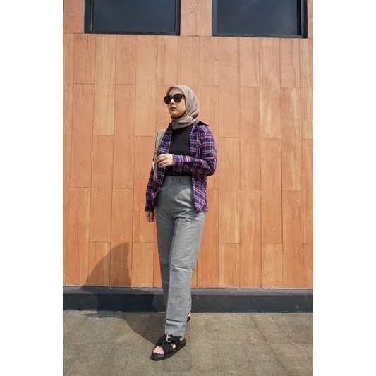 casual-culotte-zipper — Grey