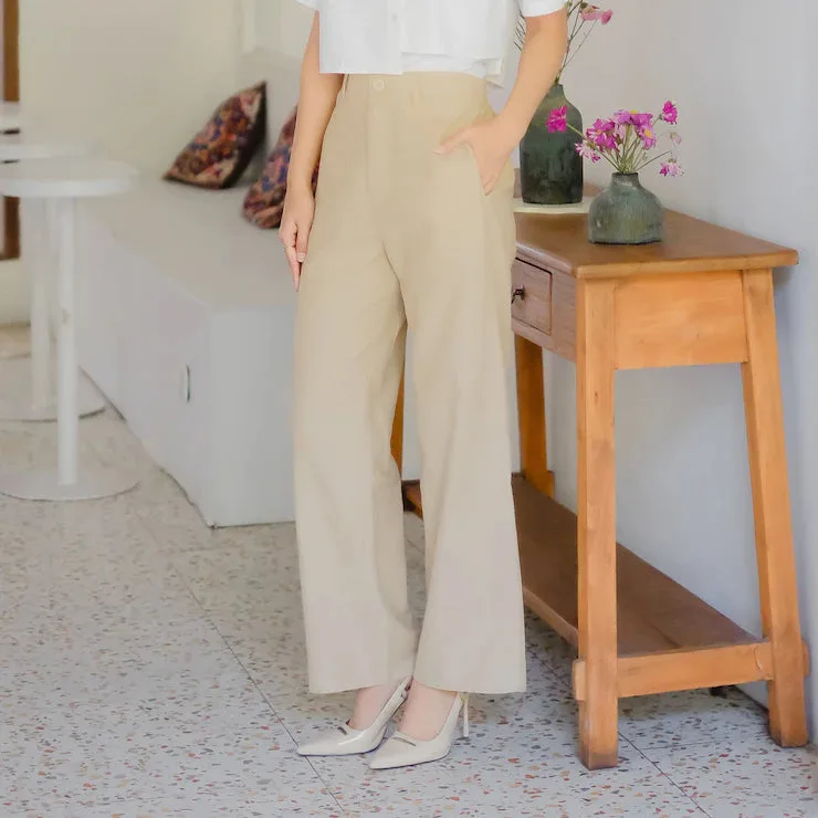 Casual Culotte Zipper