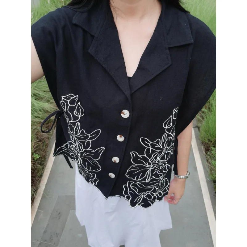 darla-vest — Black