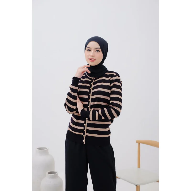 miu-cardigan — Black-Choco