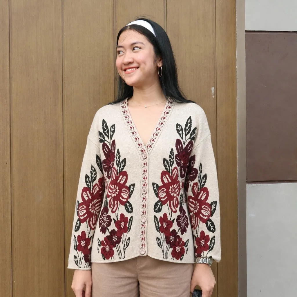 rui-cardigan — Coksu-Maroon