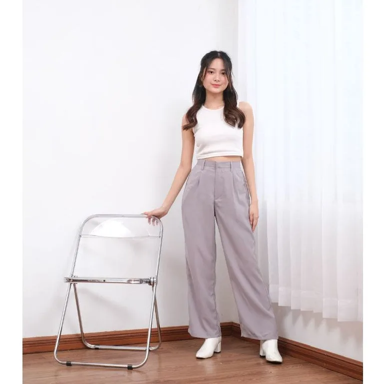 yora-loose-pants — light grey